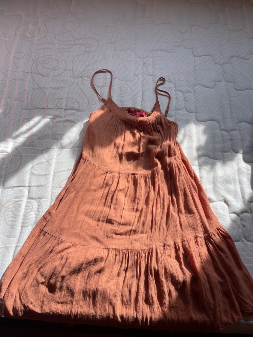 Z Supply Maxi Dress in Rust Orange
